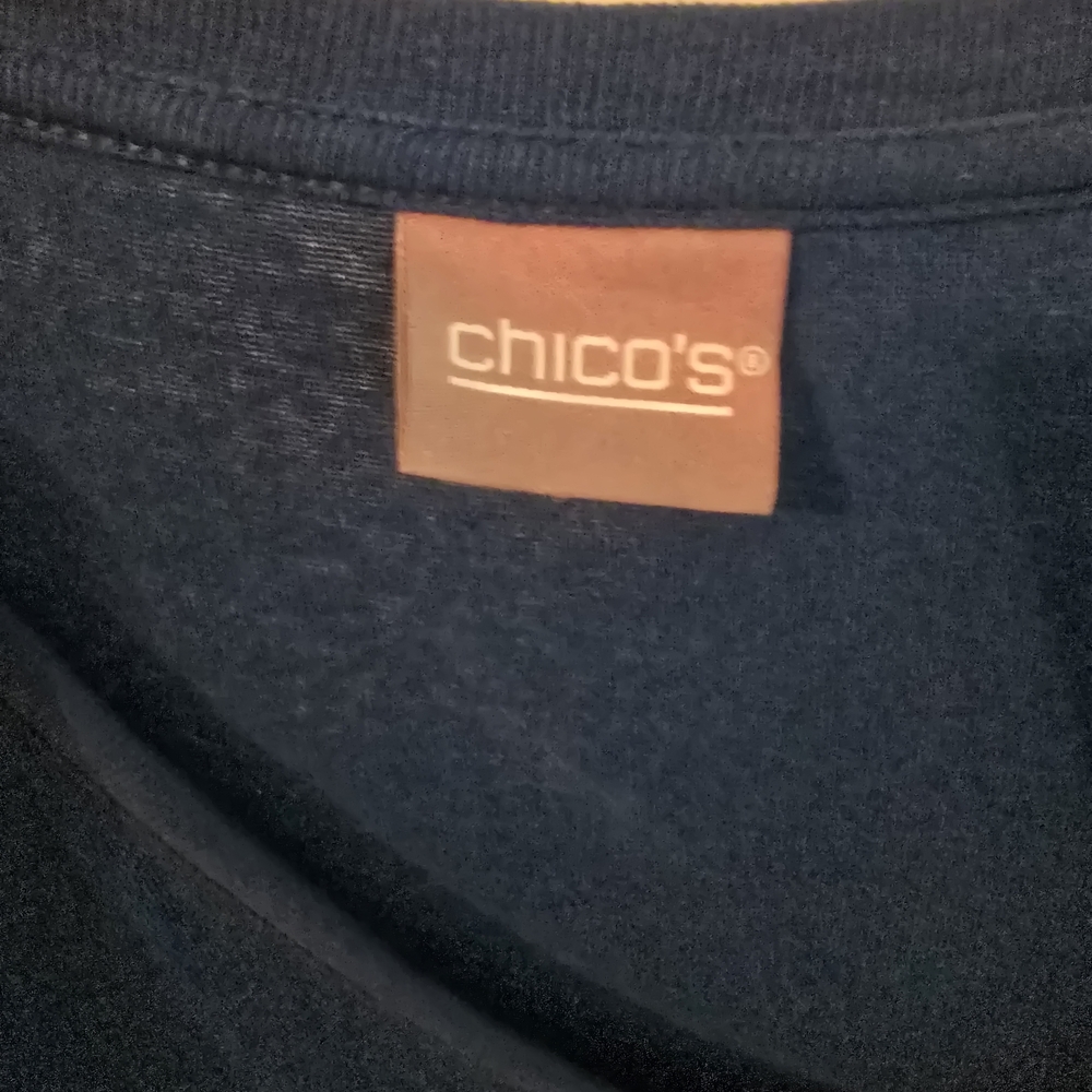 Chico's Navy Blue Top